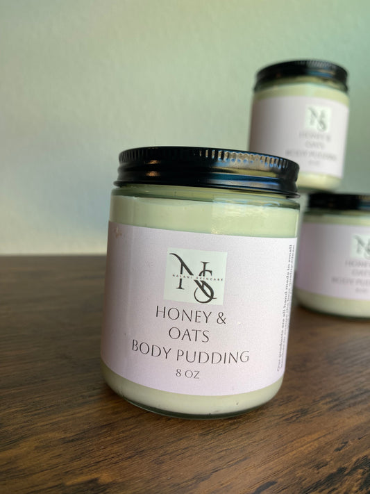 Honey & Oats Body Pudding