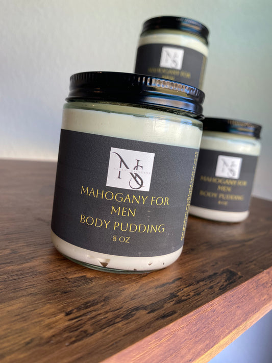 Mahogany For Men Body Pudding