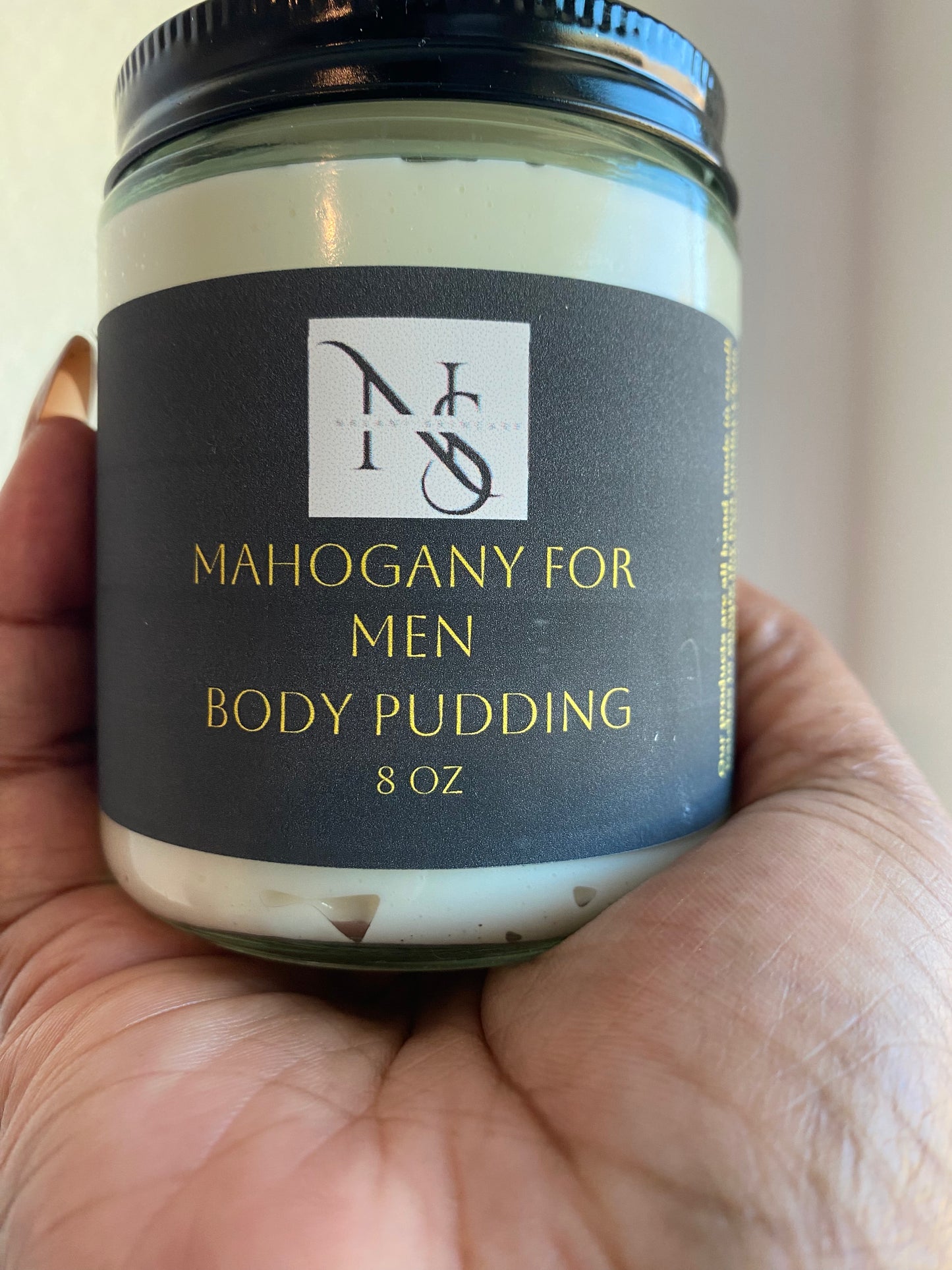 Mahogany For Men Body Pudding