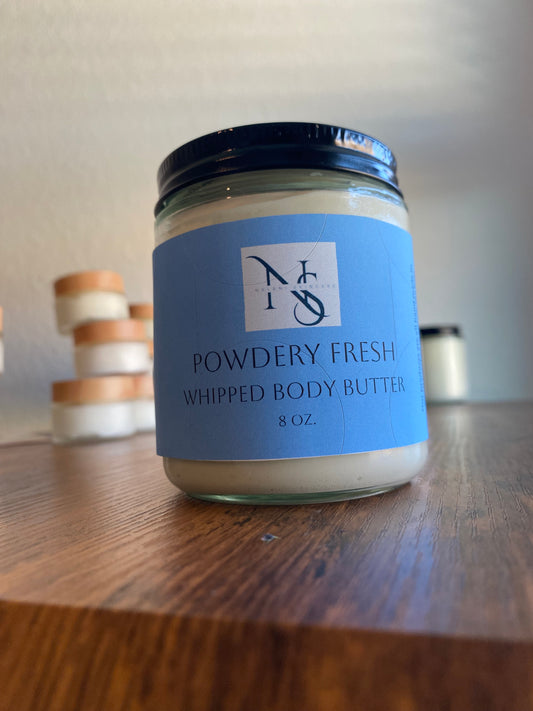 Powdery Fresh Whipped Body Butter